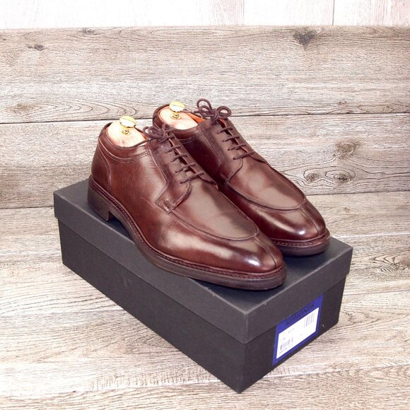* NIB * $395 Allen Edmonds DENALI Derby 11.5 D Brown * add $15 new Cedar Trees main image 9